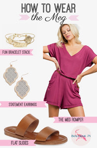 How to wear: the Meg