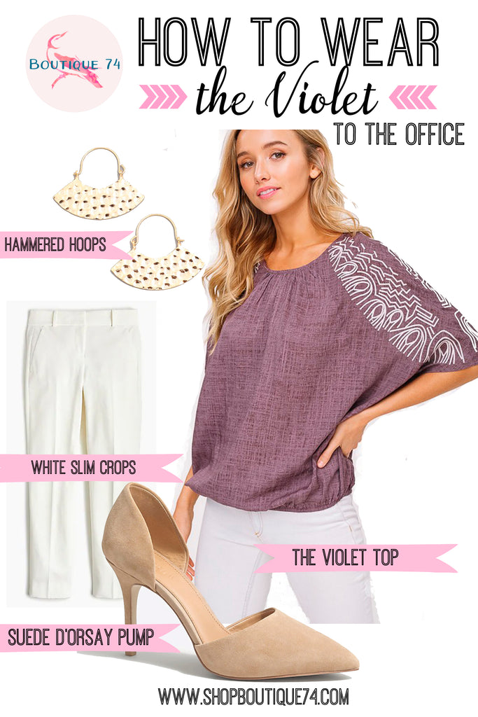 How to wear: the Violet