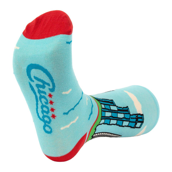 Chicago Skyline Socks