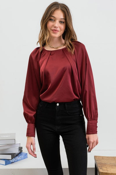 the Pollyanna - Burgundy