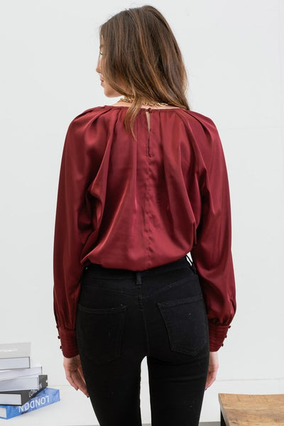 the Pollyanna - Burgundy