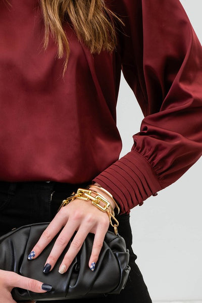 the Pollyanna - Burgundy