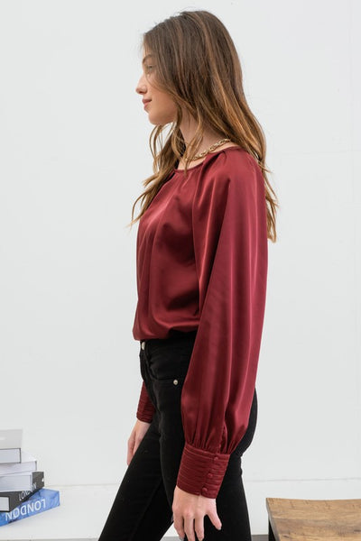 the Pollyanna - Burgundy