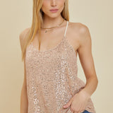 the Kyla - Gold Sequin