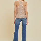 the Kyla - Gold Sequin