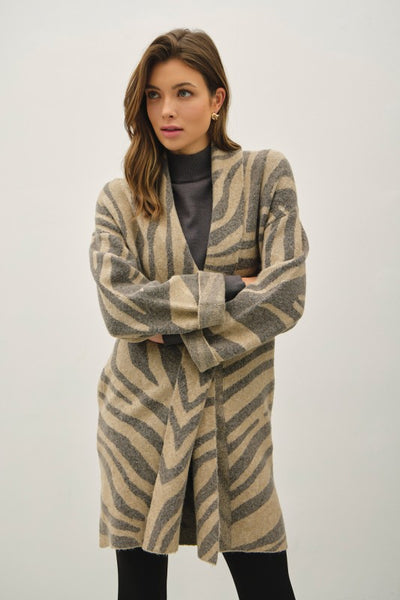 the Kelsey cardigan coat