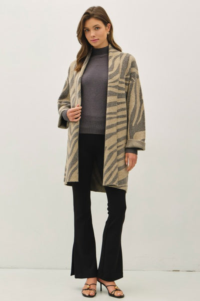 the Kelsey cardigan coat