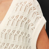 The Ethel Cream Open Knit Cardigan