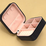 Black Travel Jewelry Box Case