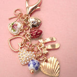 Heart & Strawberry Bag Charm