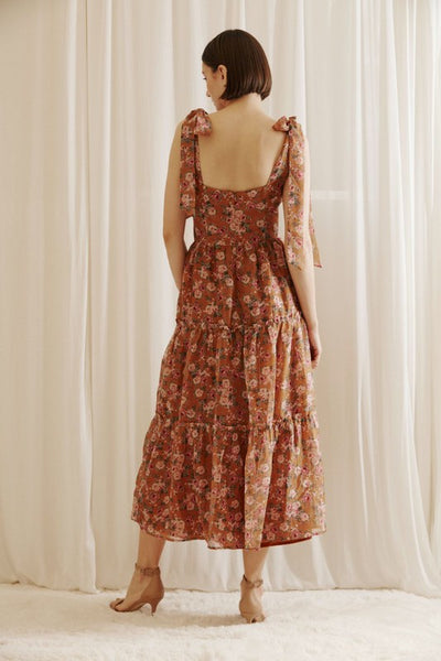 the Emily floral maxi dress