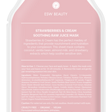 Strawberries and Cream Soothing Raw Juice Sheet Mask