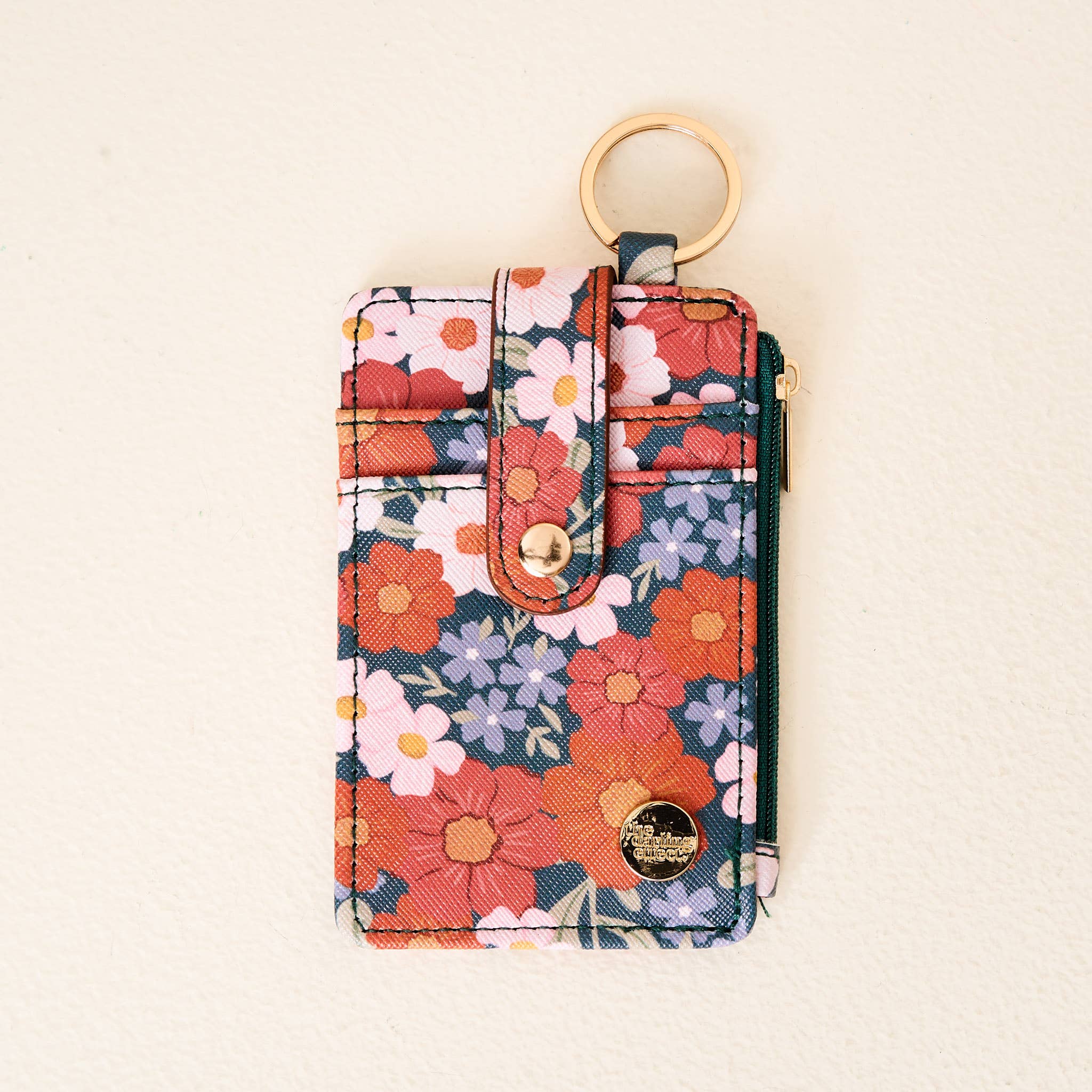 Floral Keychain Wallet