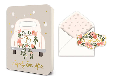 Happily Ever After Deluxe Greeting Card
