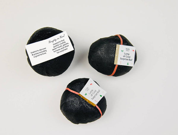 Lump of Coal - Mini Surprise Ball - Holiday