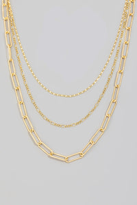 Layered Dainty Chains Necklace Set