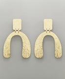 Textured Arch Earrings