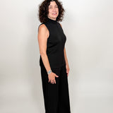 The Lola Ultra Soft Mock Neck Sleeveless Top