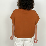 The Jillian Drop Shoulder Short Sleeve Sweater