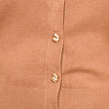 The Brynn Gold Button Cardigan