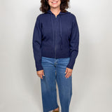 The Remi Knit Zip-up Sweater