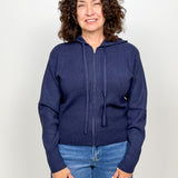 The Remi Knit Zip-up Sweater