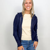 The Remi Knit Zip-up Sweater
