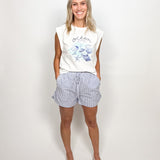 The Finn Blue Stripe Shorts