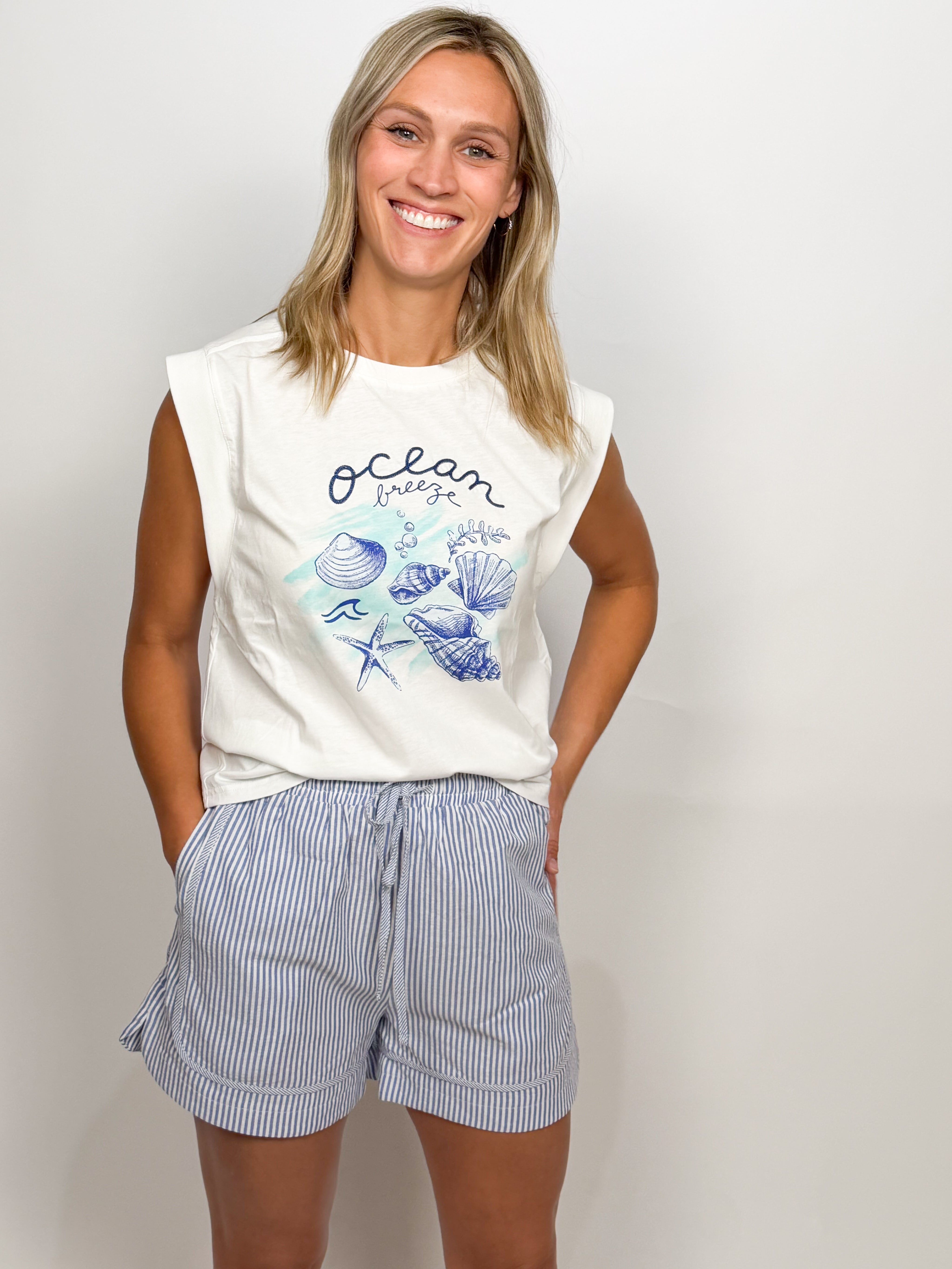 Ocean Breeze Graphic Tee