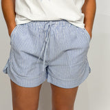 The Finn Blue Stripe Shorts
