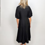 The Sofia Solid Midi Dress