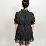 The Stevie Black Dot Dress
