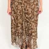The Lucinda Paisley Maxi Skirt