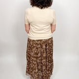 The Lucinda Paisley Maxi Skirt