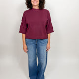 The Eldora Short Sleeve Sweater