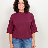 The Eldora Short Sleeve Sweater