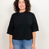The Eldora Short Sleeve Sweater