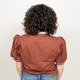 The Neapolitan Short Sleeve Blouse