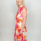 The Zora Bright Print Maxi Dress