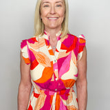 The Zora Bright Print Maxi Dress