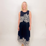The Romy Floral Embroidery Dess