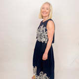 The Romy Floral Embroidery Dess