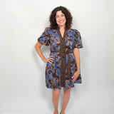 The Allison Brown Floral Dress
