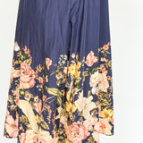 The Soledad Floral Trim Midi Dress