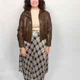 The Frankie Plaid Handkerchief Hem Skirt
