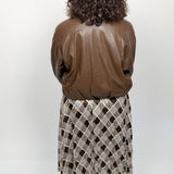 The Frankie Plaid Handkerchief Hem Skirt