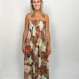The Elliot Floral Pleated Midi Dress