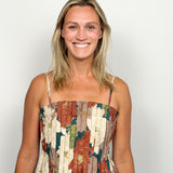 The Elliot Floral Pleated Midi Dress