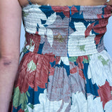 The Elliot Floral Pleated Midi Dress