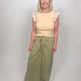 The Shiloh Wide Leg Tie Waist Pant